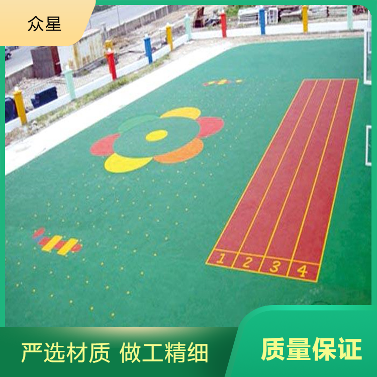拉萨市学校塑胶跑道塑胶地坪 - 方案